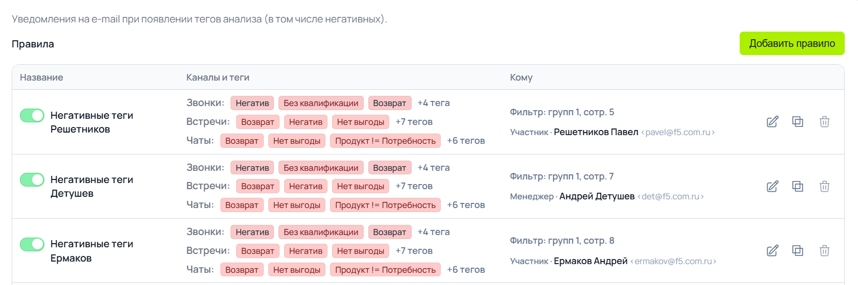 Уведомления - скриншот 1